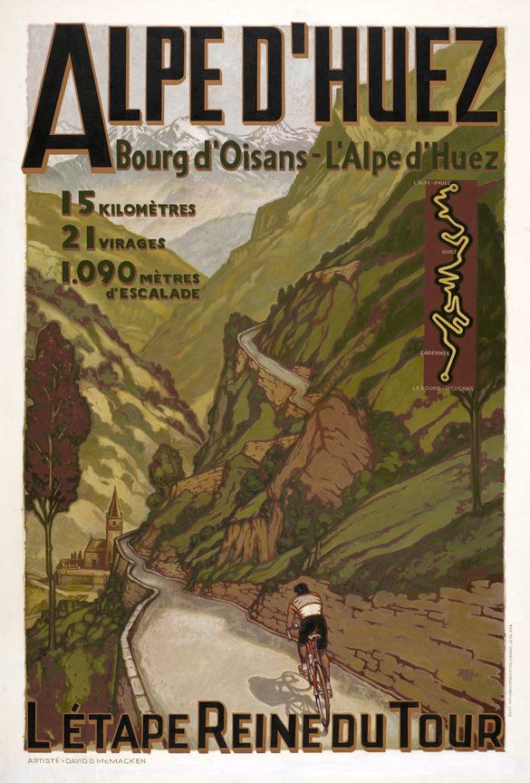 Alpe D'Huez Signed/Numbered